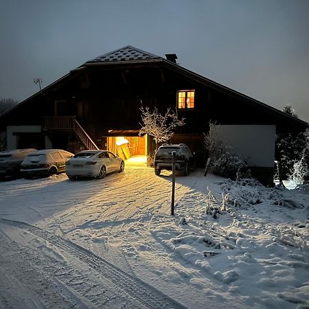 Chalet A Megeve-Vauvray - Grands Appartements , Vue Mont Blanc Demi-Quartier エクステリア 写真