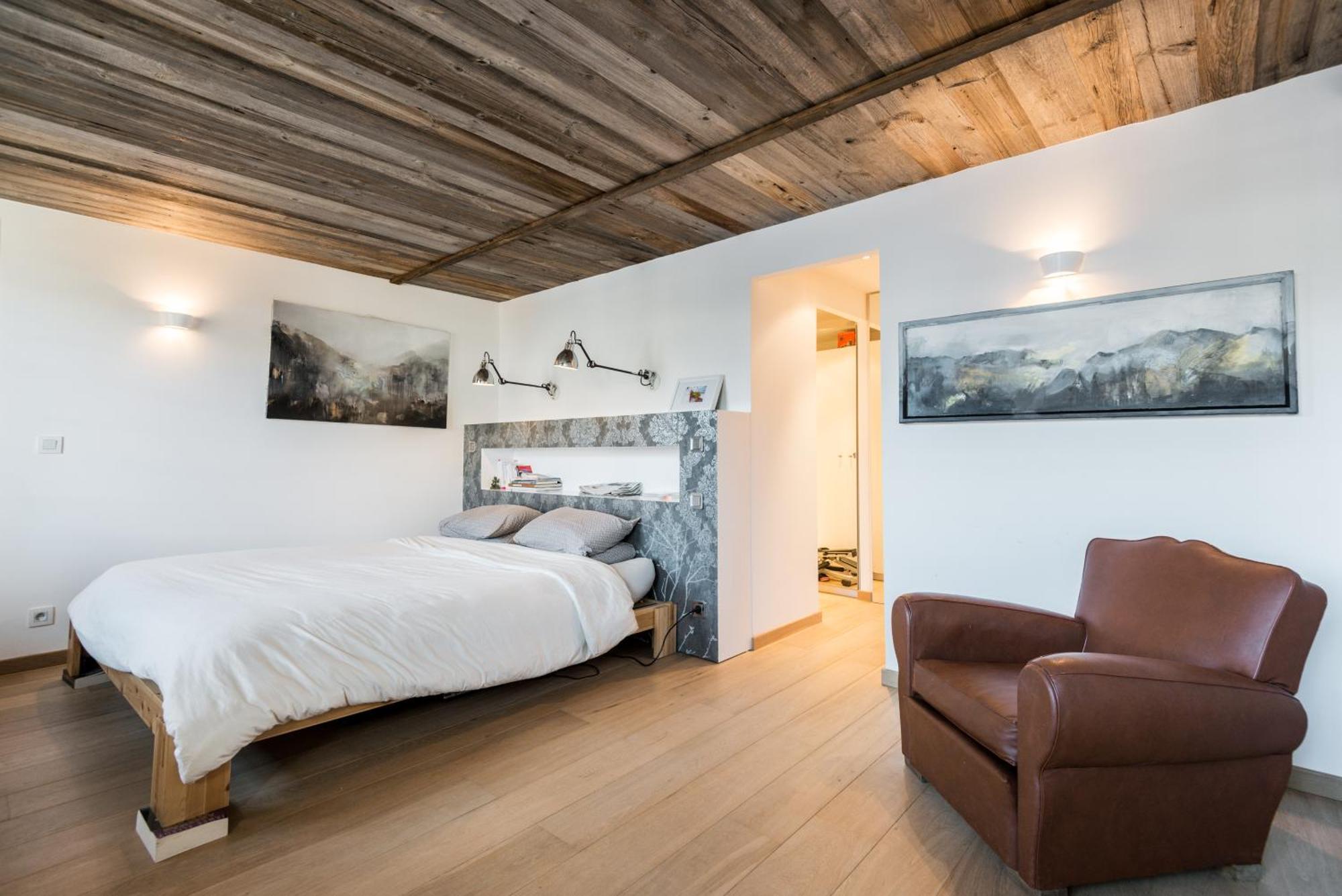 Chalet A Megeve-Vauvray - Grands Appartements , Vue Mont Blanc Demi-Quartier エクステリア 写真