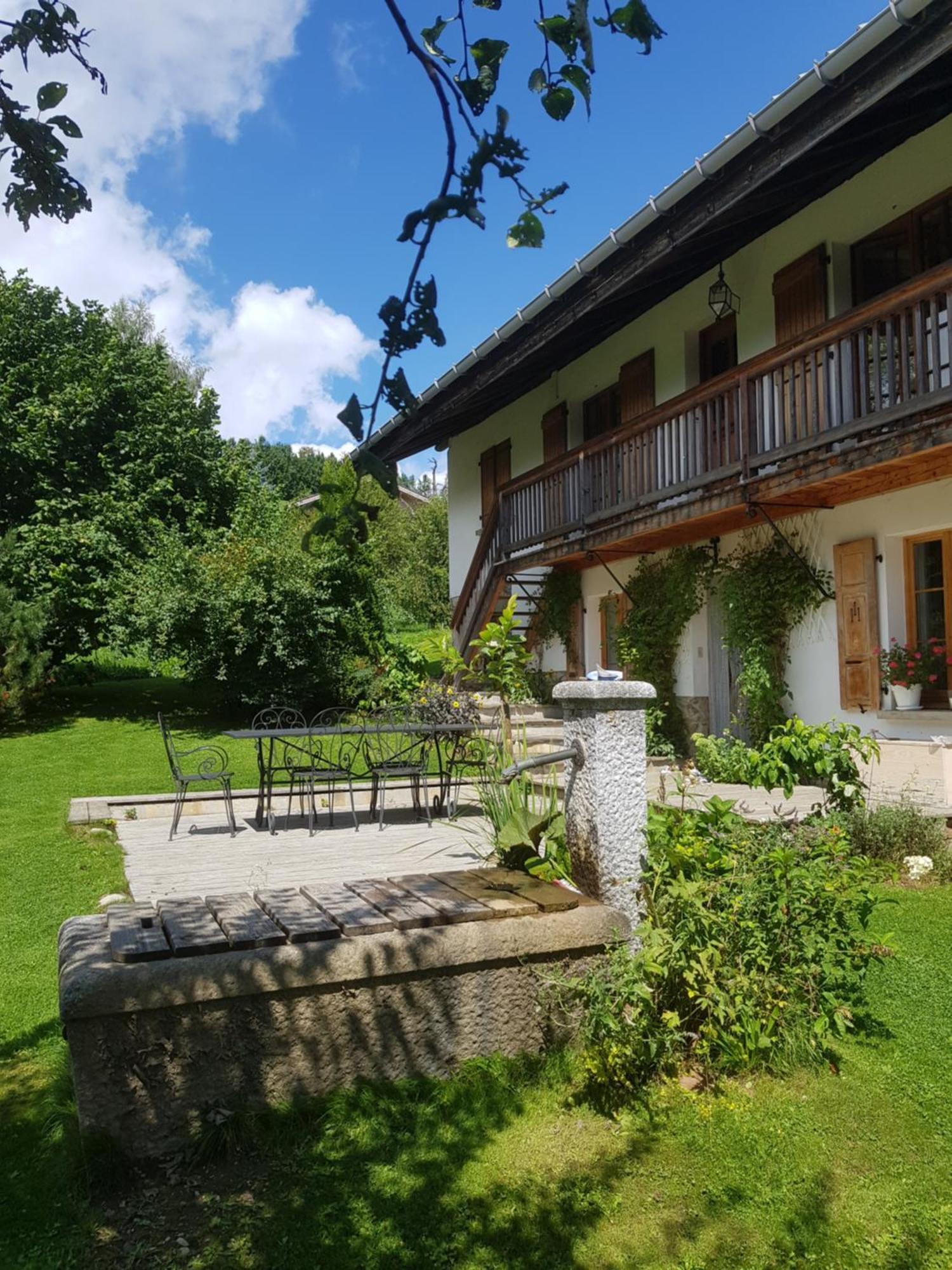 Chalet A Megeve-Vauvray - Grands Appartements , Vue Mont Blanc Demi-Quartier エクステリア 写真