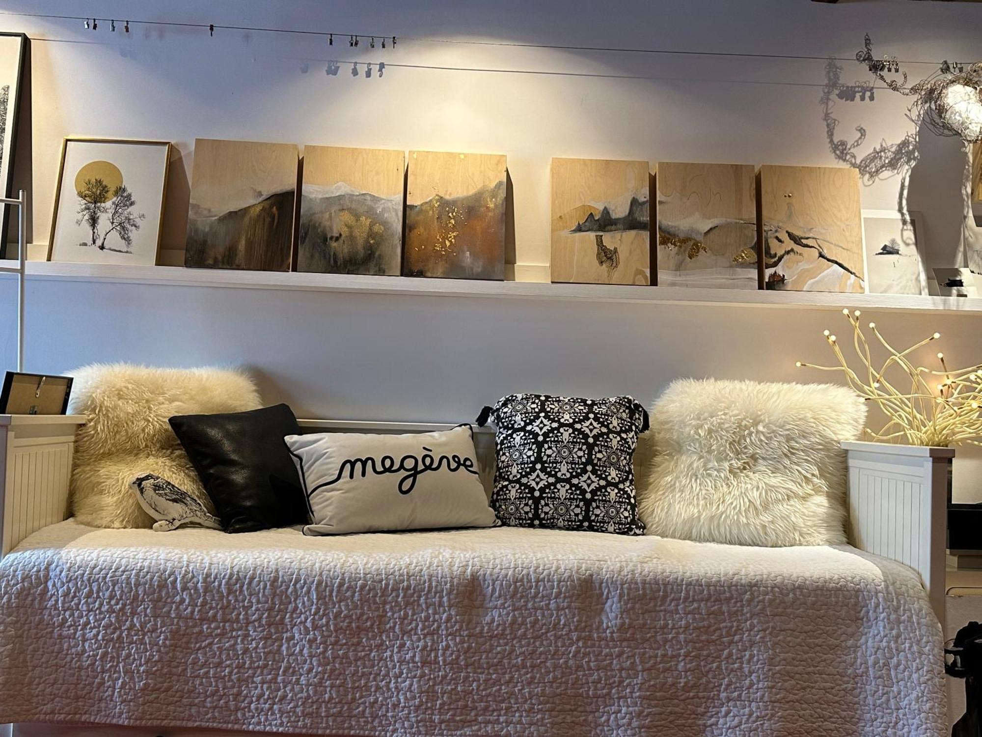 Chalet A Megeve-Vauvray - Grands Appartements , Vue Mont Blanc Demi-Quartier エクステリア 写真