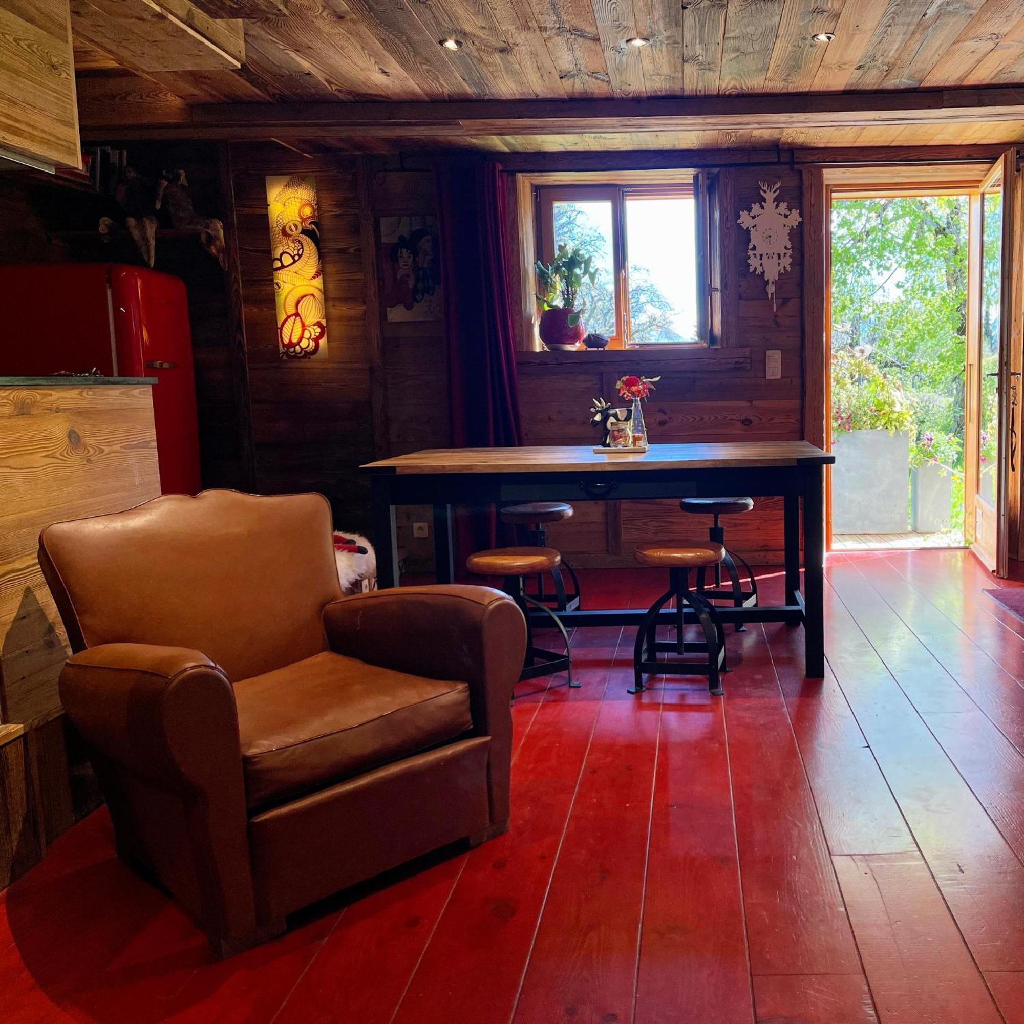 Chalet A Megeve-Vauvray - Grands Appartements , Vue Mont Blanc Demi-Quartier エクステリア 写真