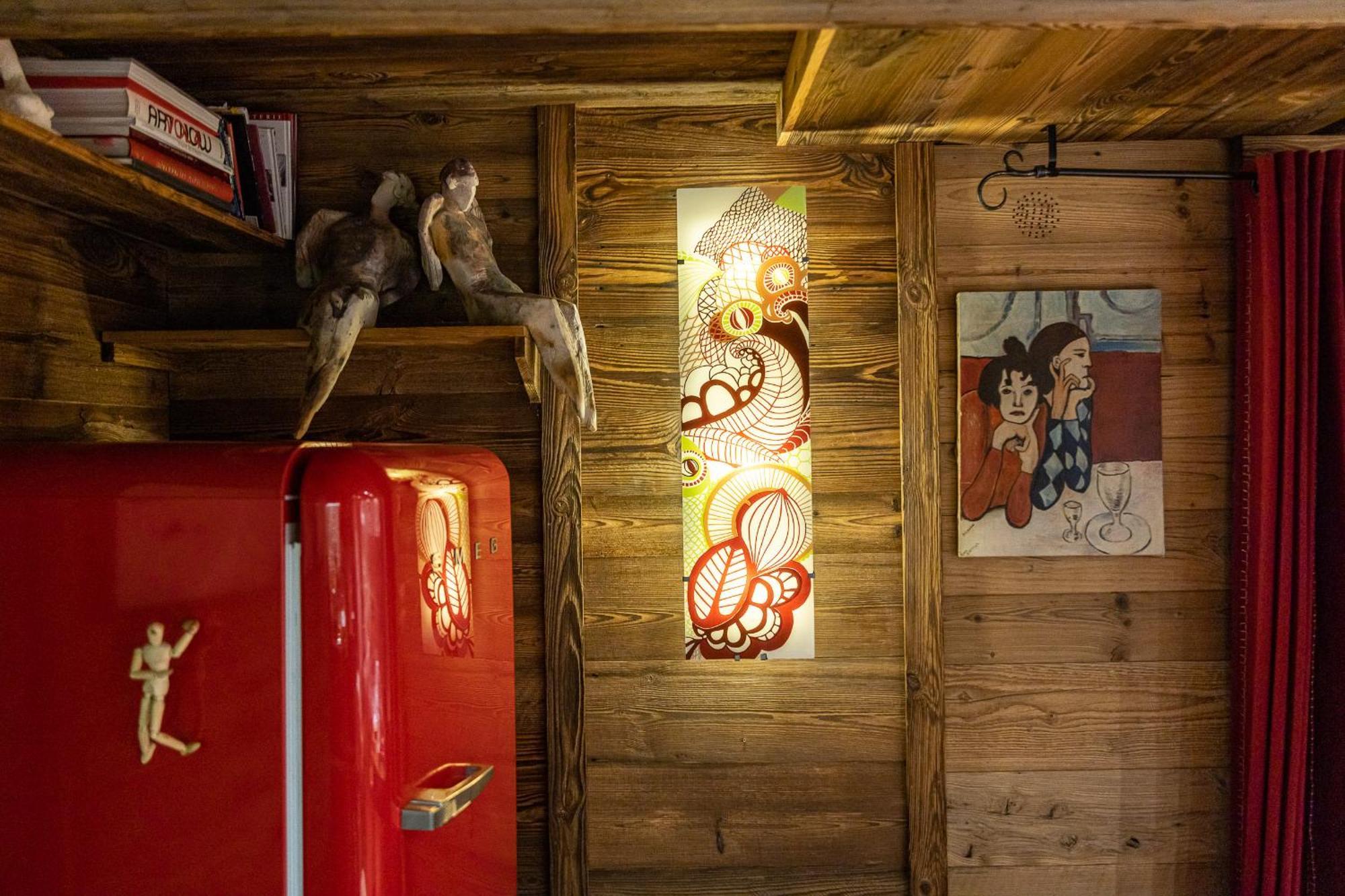 Chalet A Megeve-Vauvray - Grands Appartements , Vue Mont Blanc Demi-Quartier エクステリア 写真