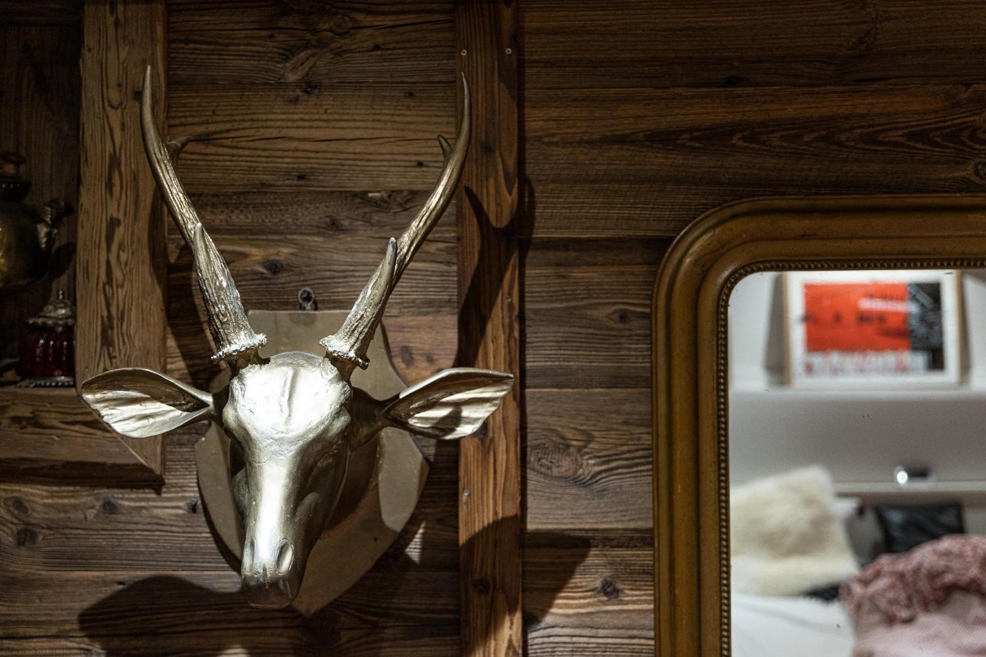 Chalet A Megeve-Vauvray - Grands Appartements , Vue Mont Blanc Demi-Quartier エクステリア 写真