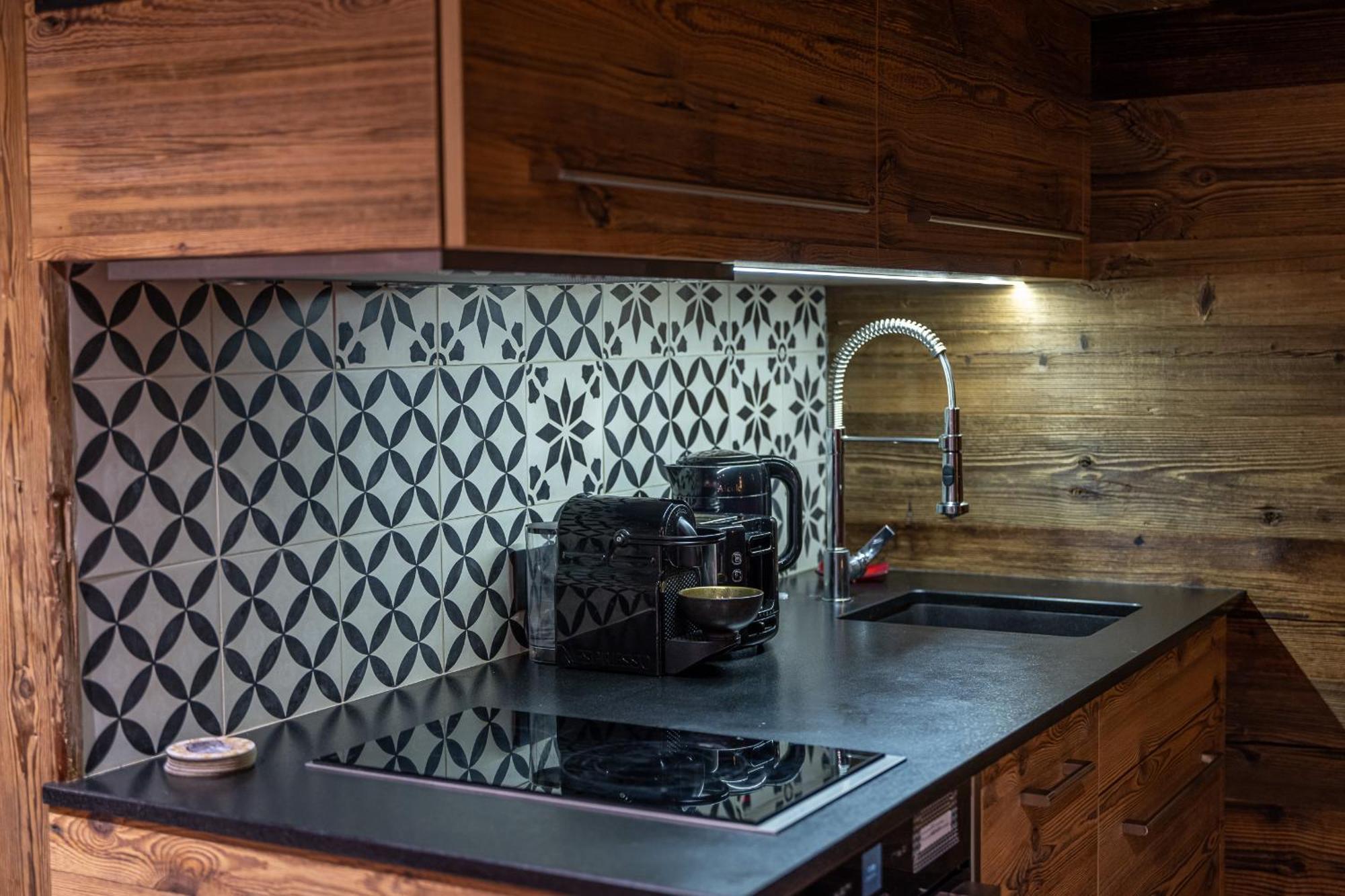 Chalet A Megeve-Vauvray - Grands Appartements , Vue Mont Blanc Demi-Quartier エクステリア 写真